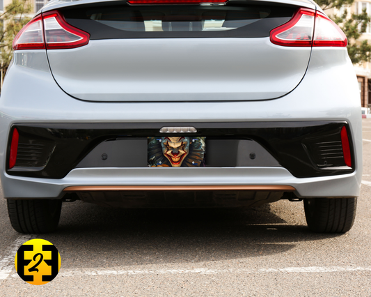 Creepy Clown - Decorative License Plate