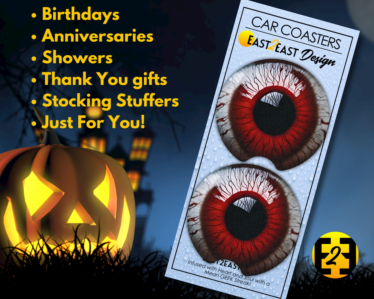 Haunting Eyes (Variety) - Car Coasters