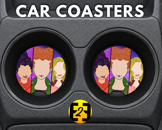 Sanderson Sisters - Car Coasters