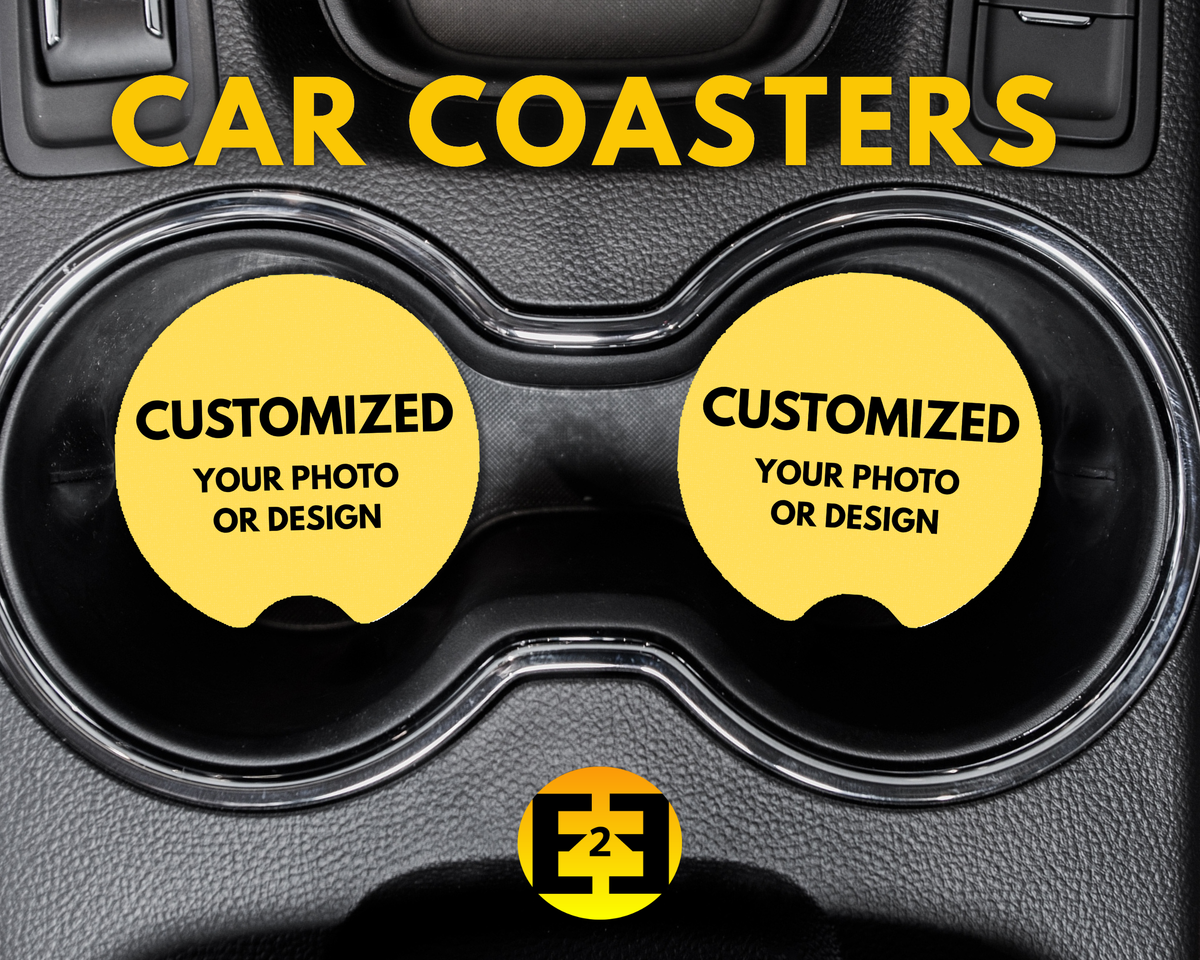 Customized (Made to Order) - Car Coasters