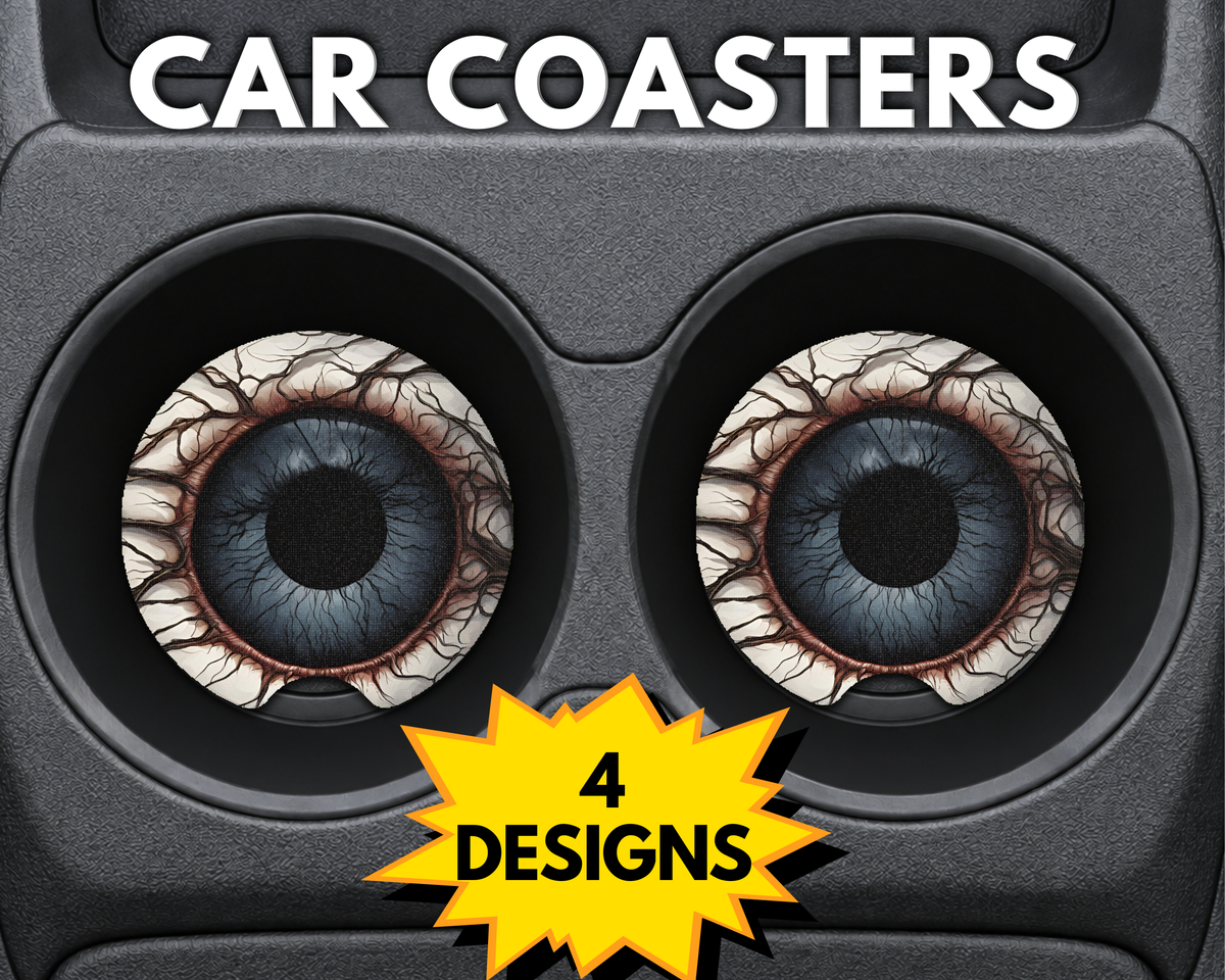 Haunting Eyes (Variety) - Car Coasters