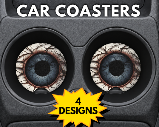 Haunting Eyes (Variety) - Car Coasters