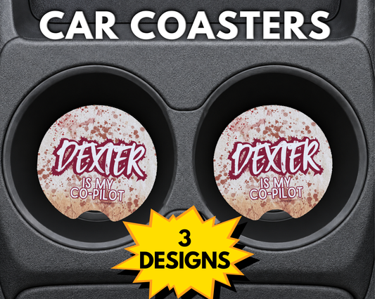 Halloween Blood Splatter (Variety) - Car Coasters