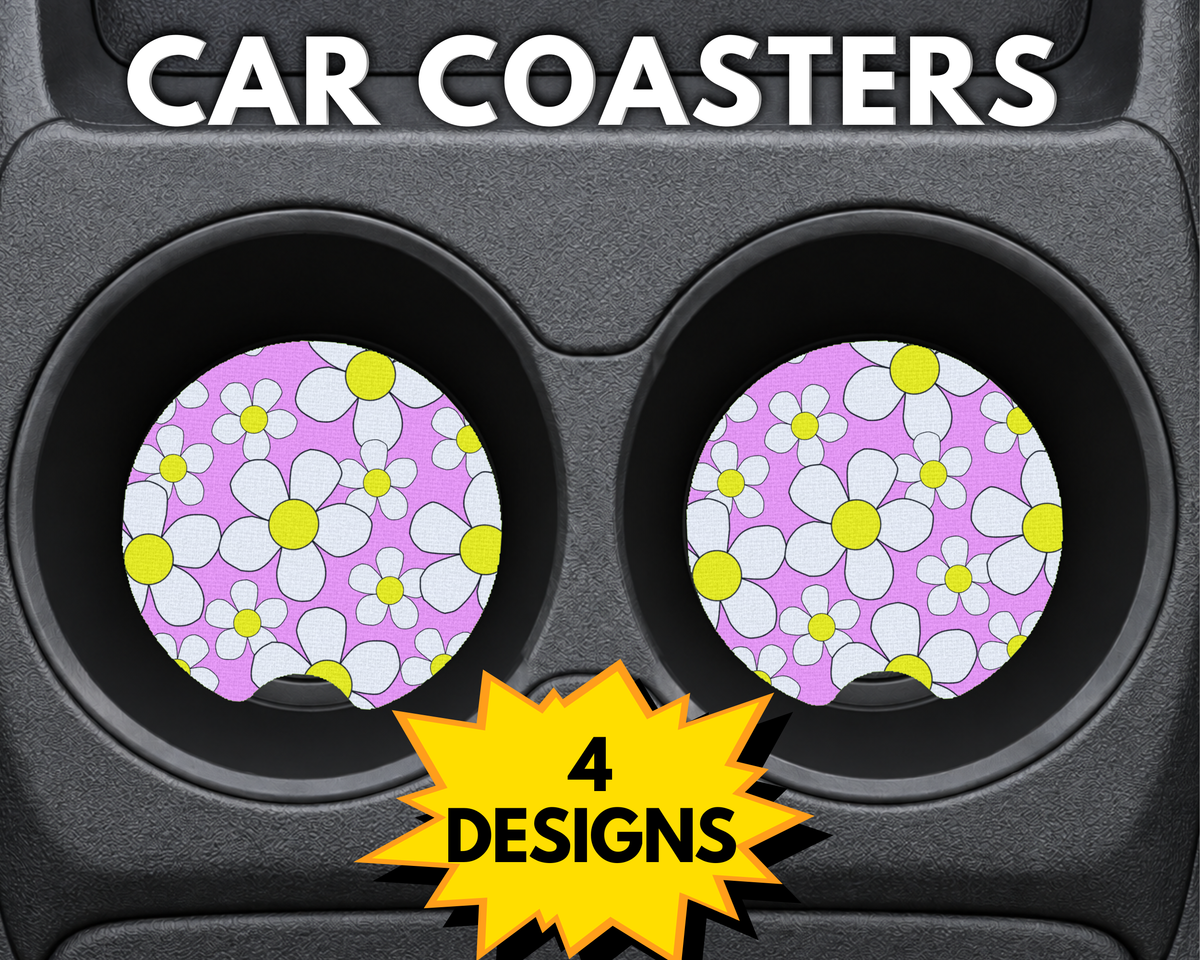 Daisy (Variety) - Car Coasters