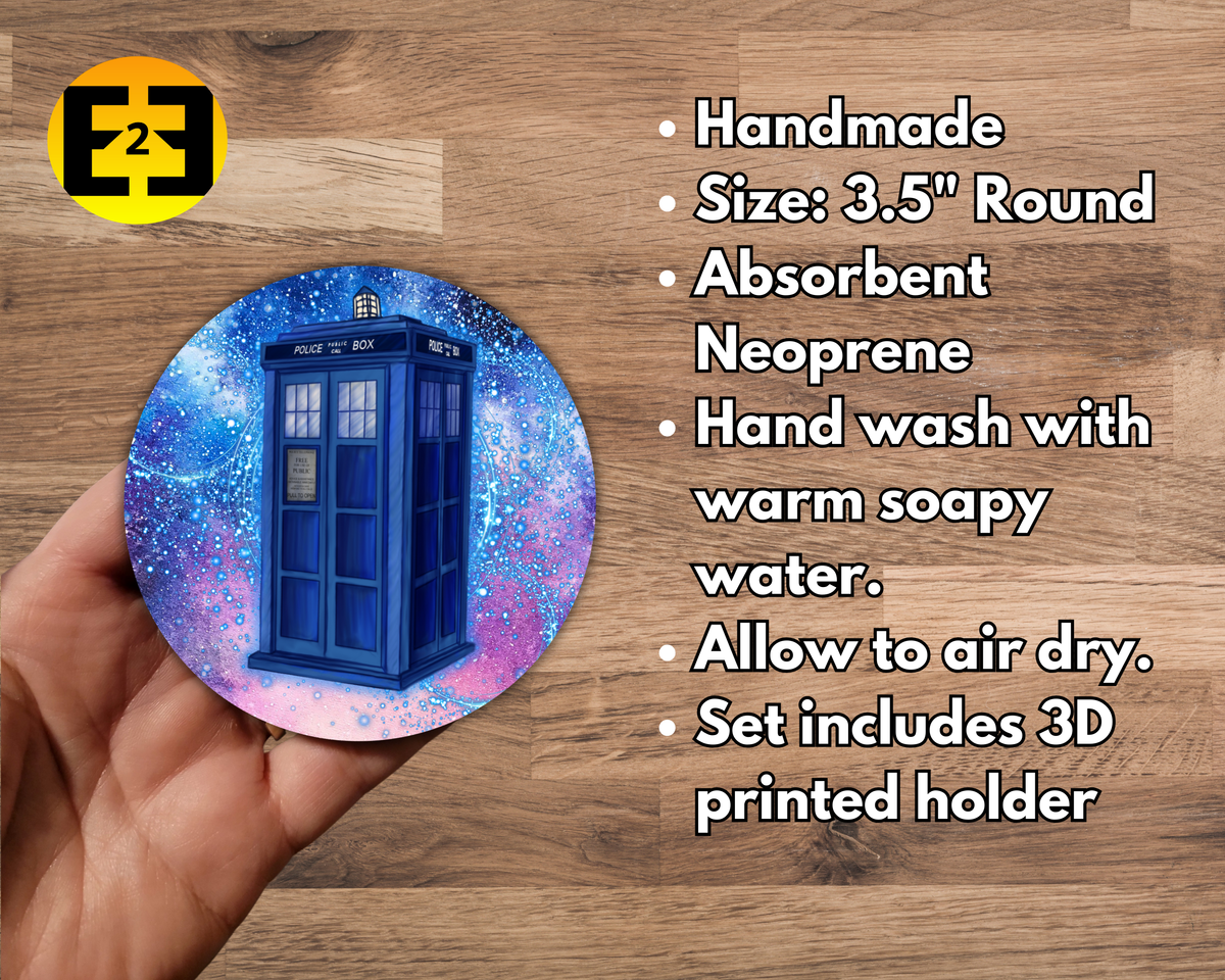 Doctor Who - Set of Four - Bar / Drink Coasters