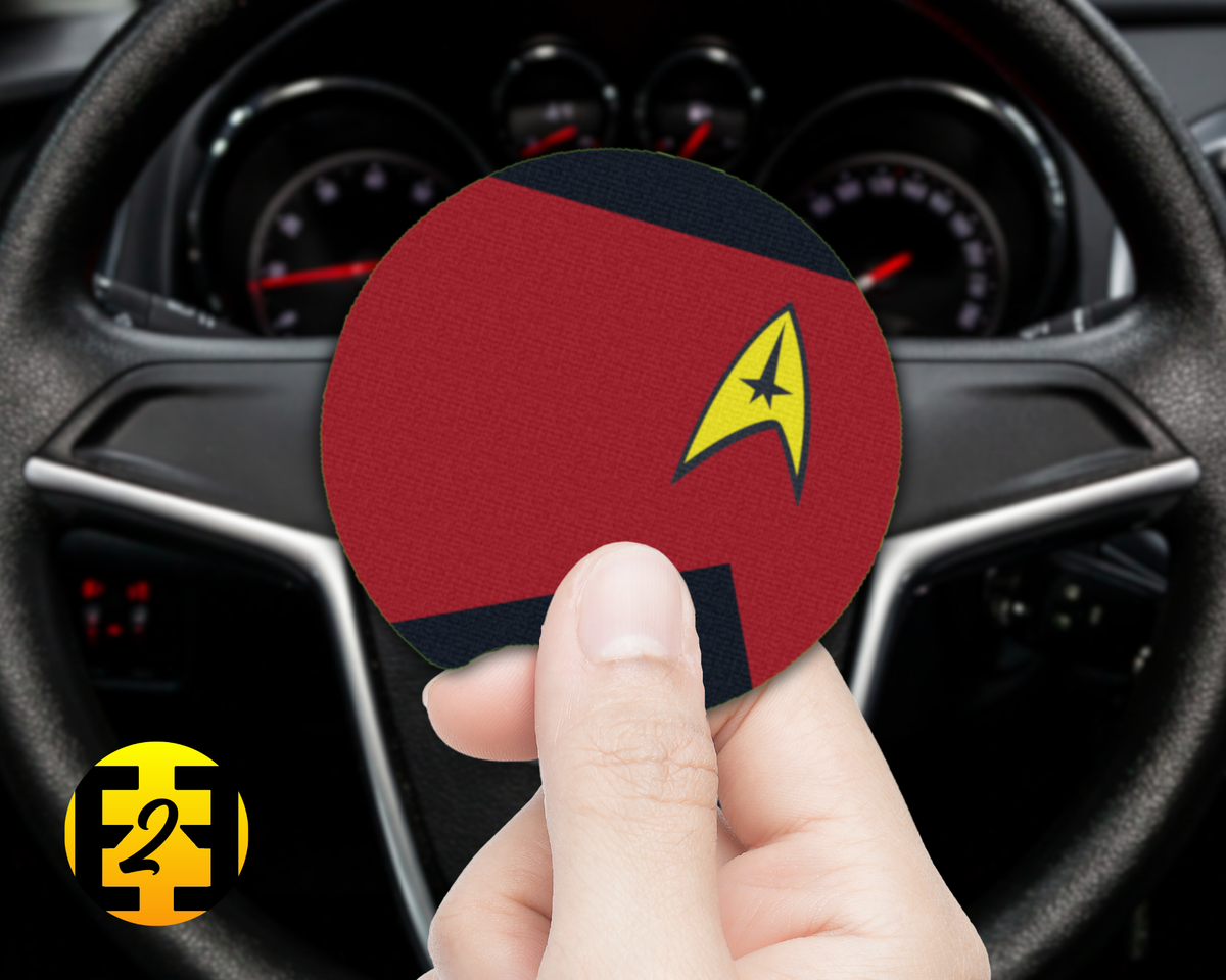 Star Trek Uniform (Variety) - Car Coasters