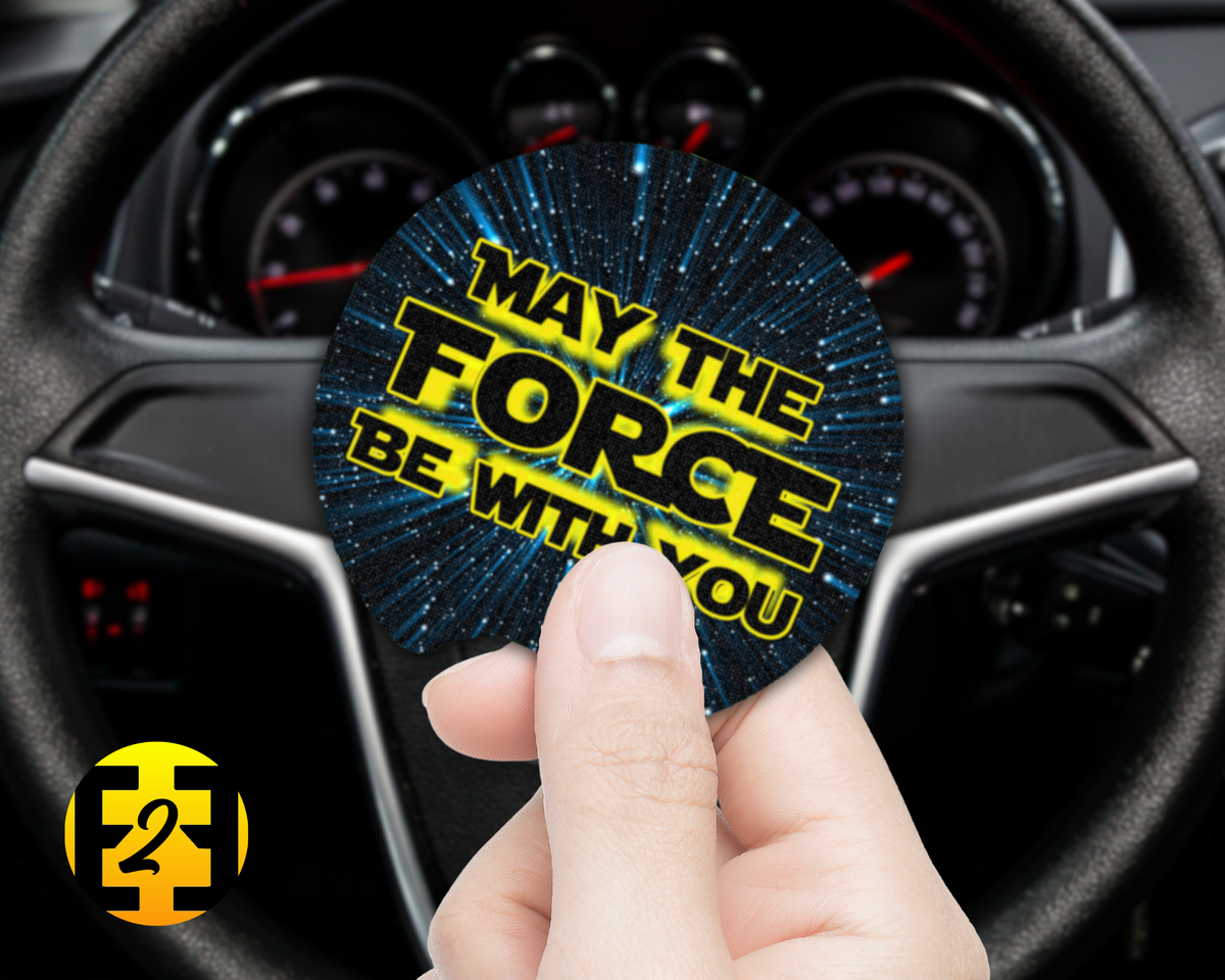 May the Force be With You Crawl - Car Coasters