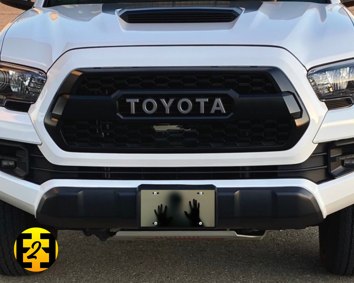 Ghost in the Machine - Decorative License Plate
