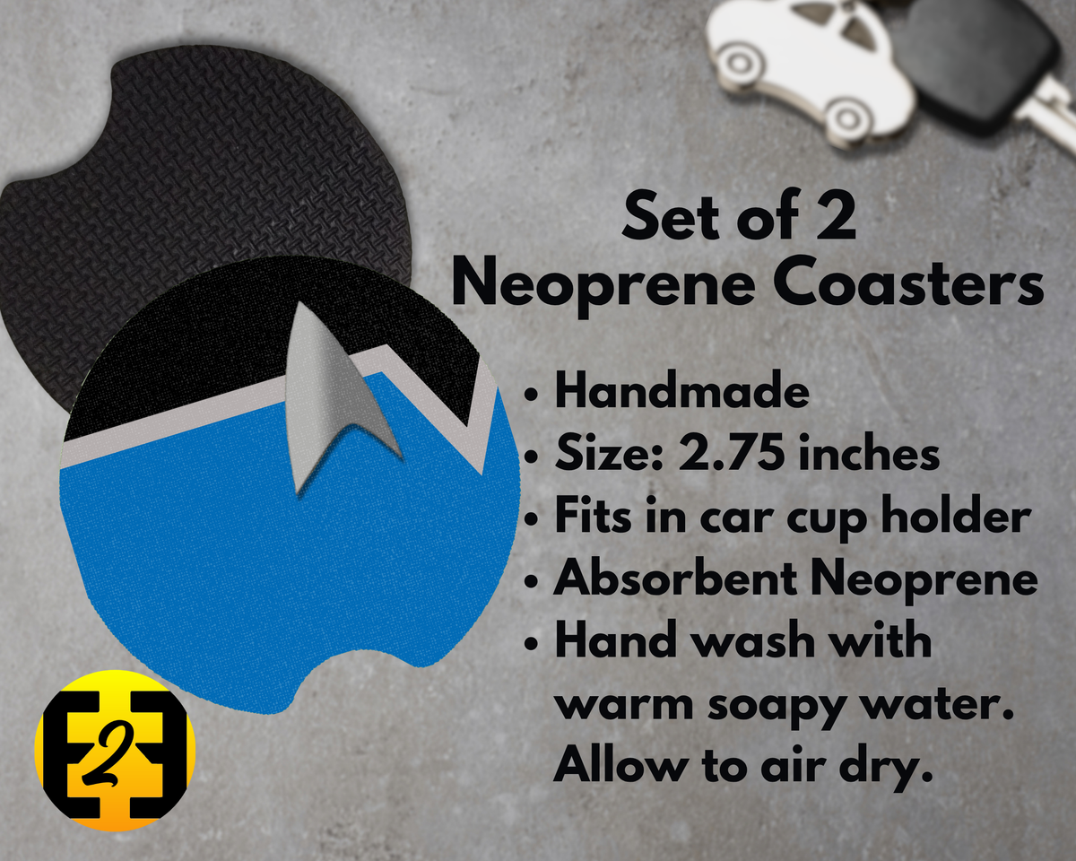 Star Trek Lower Decks Uniform (Variety) - Car Coasters