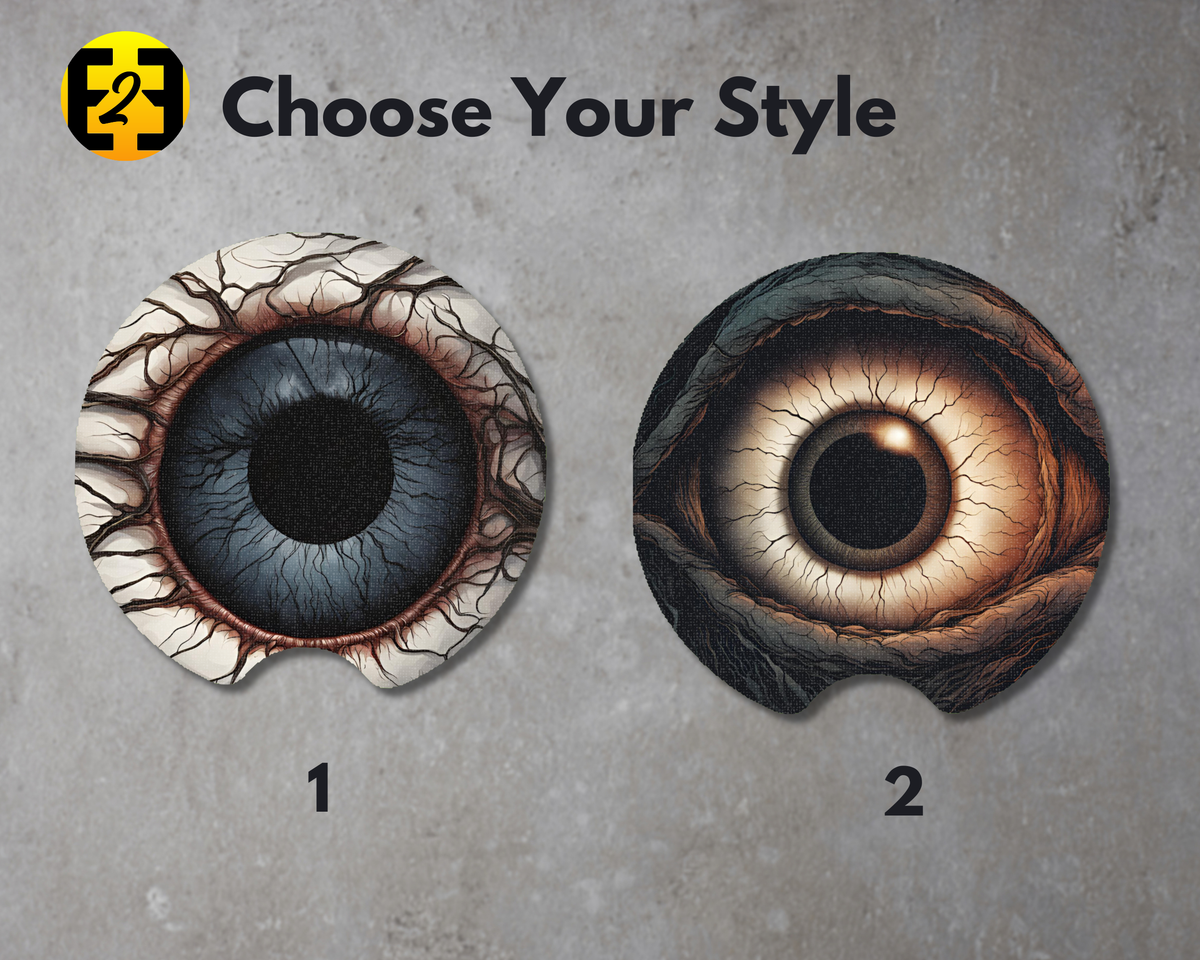 Haunting Eyes (Variety) - Car Coasters