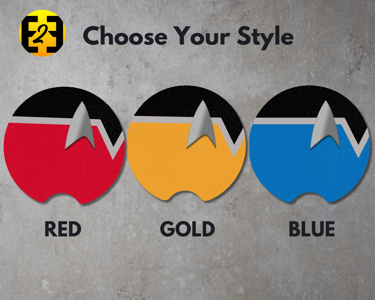 Star Trek Lower Decks Uniform (Variety) - Car Coasters