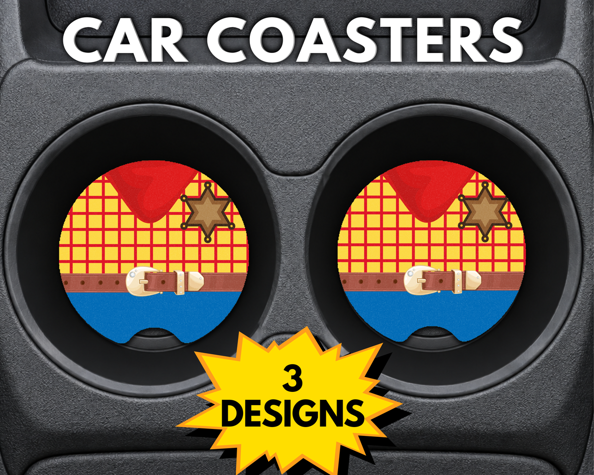 Toys (Variety) - Car Coasters