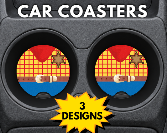 Toys (Variety) - Car Coasters