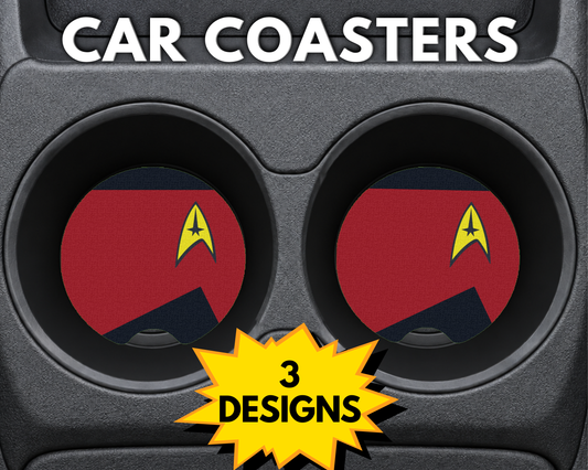Star Trek Uniform (Variety) - Car Coasters