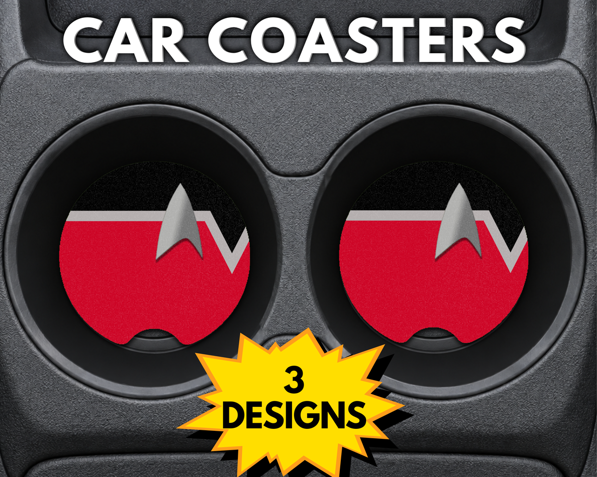 Star Trek Lower Decks Uniform (Variety) - Car Coasters