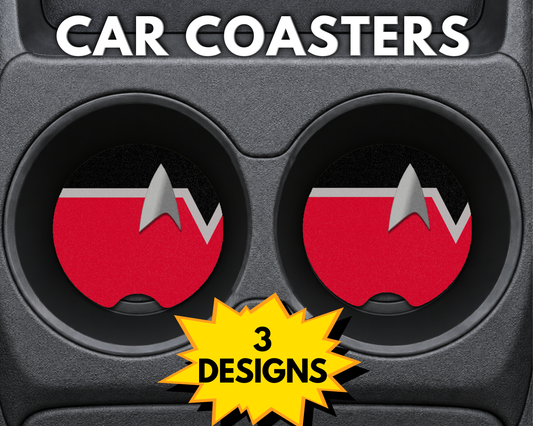 Star Trek Lower Decks Uniform (Variety) - Car Coasters
